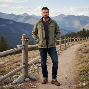 Prana Sage Green Field Jacket